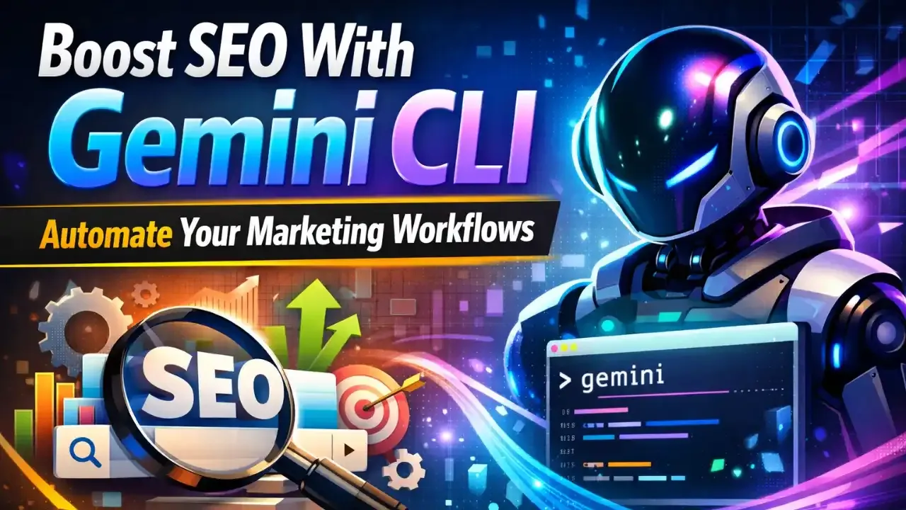 Boost SEO With Gemini CLI: Automate Your Marketing Workflows